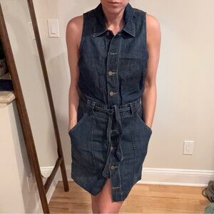 J Brand denim dress.